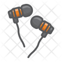 پیش‌نمایش فایل earphones-24 از پک سازها موسیقی، آیکن‌های دورخط پُر