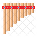 پیش‌نمایش فایل mexican-pan-flute-1 از پک سازها موسیقی، آیکن‌های تخت