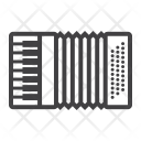 پیش‌نمایش فایل accordion-27 از پک سازها موسیقی، آیکن‌های خطی