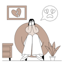 پیش‌نمایش فایل broken-hearted-woman-11877194 از پک احساس