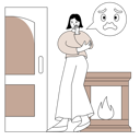 پیش‌نمایش فایل fear-woman-11877203 از پک احساس