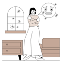 پیش‌نمایش فایل freezing-woman-11877204 از پک احساس