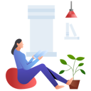 پیش‌نمایش فایل girl-reading-book-11888215 از پک روال روزانه