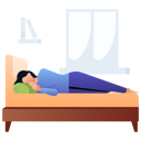 پیش‌نمایش فایل girl-sleep-on-bed-11888222 از پک روال روزانه