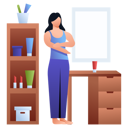 پیش‌نمایش فایل girl-using-body-lotion-11888228 از پک روال روزانه