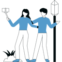 پیش‌نمایش فایل girl-and-man-take-photo-together-11888326 از پک روال روزانه