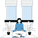 پیش‌نمایش فایل girl-doing-meditation-11888308 از پک روال روزانه