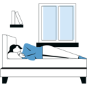 پیش‌نمایش فایل girl-sleep-on-bed-11888321 از پک روال روزانه
