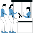 پیش‌نمایش فایل man-and-woman-queuing-11888313 از پک روال روزانه
