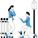 پیش‌نمایش فایل man-asking-for-dating-to-woman-11888289 از پک روال روزانه