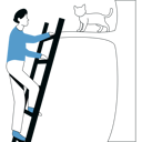 پیش‌نمایش فایل man-helping-cat-on-tree-11888302 از پک روال روزانه