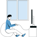 پیش‌نمایش فایل man-playing-game-11888312 از پک روال روزانه