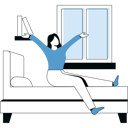 پیش‌نمایش فایل woman-waking-up-11888328 از پک روال روزانه