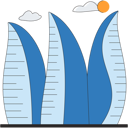 پیش‌نمایش فایل azerbaijan-flame-towers-11913031 از پک نشانه های کشورهای جهان