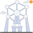 پیش‌نمایش فایل belgium-atomium-11913034 از پک نشانه های کشورهای جهان