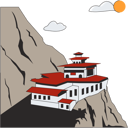 پیش‌نمایش فایل bhutan-tigers-nest-monastery-11913035 از پک نشانه های کشورهای جهان