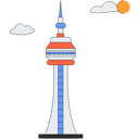 پیش‌نمایش فایل canada-cn-tower-11913040 از پک نشانه های کشورهای جهان