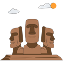 پیش‌نمایش فایل chile-easter-island-moai-11913041 از پک نشانه های کشورهای جهان