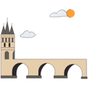 پیش‌نمایش فایل czech-republic-charles-bridge-11913048 از پک نشانه های کشورهای جهان