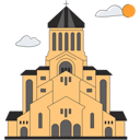 پیش‌نمایش فایل georgia-gergeti-trinity-church-11913058 از پک نشانه های کشورهای جهان