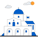 پیش‌نمایش فایل greece-santorini-11913062 از پک نشانه های کشورهای جهان