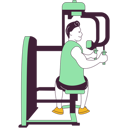 پیش‌نمایش فایل boy-doing-abs-workout-11907217 از پک باشگاه