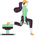 پیش‌نمایش فایل girl-doing-dumbbell-workout-11907222 از پک باشگاه