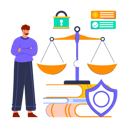 پیش‌نمایش فایل businessman-with-business-law-11922901 از پک فعالیت‌های کسب‌وکار