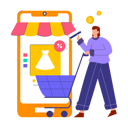 پیش‌نمایش فایل girl-doing-mobile-shopping-11922906 از پک فعالیت‌های کسب‌وکار