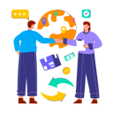 پیش‌نمایش فایل man-and-woman-doing-financial-deal-11922926 از پک فعالیت‌های کسب‌وکار
