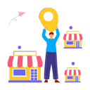 پیش‌نمایش فایل man-showing-new-franchising-11922910 از پک فعالیت‌های کسب‌وکار