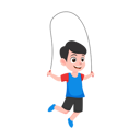 پیش‌نمایش فایل boy-skipping-using-jump-rope-12079593 از پک فعالیت کودکان