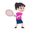 پیش‌نمایش فایل girl-playing-tennis-12079590 از پک فعالیت کودکان