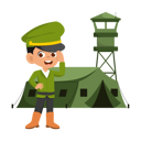 پیش‌نمایش فایل male-army-general-12106495 از پک رویاهای کودک