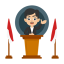 پیش‌نمایش فایل male-president-giving-speech-12106504 از پک رویاهای کودک