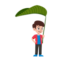 پیش‌نمایش فایل boy-holding-giant-guava-leaf-12138692 از پک فعالیت‌های خانوادگی