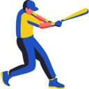 پیش‌نمایش فایل baseball-player-hitting-ball-12202425 از پک شات های اکشن ورزشی