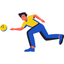 پیش‌نمایش فایل bowling-player-throwing-bowling-ball-12202427 از پک شات های اکشن ورزشی