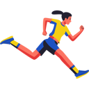 پیش‌نمایش فایل female-professional-sprinter-running-fast-12202429 از پک شات های اکشن ورزشی