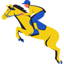 پیش‌نمایش فایل horse-rider-performing-attraction-12202416 از پک شات های اکشن ورزشی