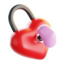 پیش‌نمایش فایل heart-padlock-10642765 از پک روز ولنتاین