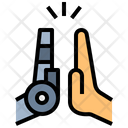 پیش‌نمایش فایل high-five-4896533 از پک اثر متاورس
