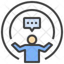 پیش‌نمایش فایل speaker-talk-3845714 از پک اینفلوئنسر متمرکز
