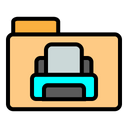پیش‌نمایش فایل printer-folder-1404984 از پک فایل ها و اسناد