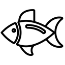 پیش‌نمایش فایل fish-1470112 از پک طرح خطی آلرژیک