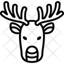 پیش‌نمایش فایل reindeer-head-3766231 از پک حیوان