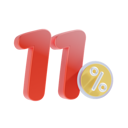 پیش‌نمایش فایل 11-percent-11253868 از پک فروش و تخفیف