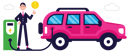 پیش‌نمایش فایل businessman-charges-an-electric-car-at-a-charging-station-3075650 از پک کسب و کار