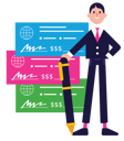 پیش‌نمایش فایل businessman-or-manager-signing-bank-cheque-3075644 از پک کسب و کار