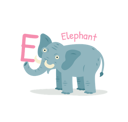 پیش‌نمایش فایل elephant-3137577 از پک الفبای حیوانات